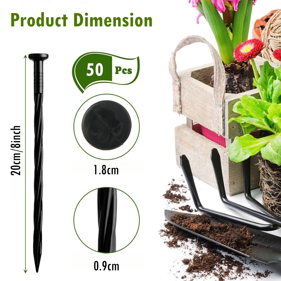 Dry Herb Vaping Accessories - 10 Estacas de Plástico para Jardín