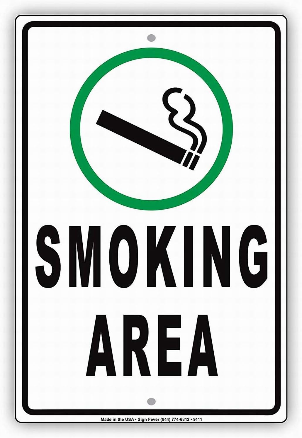 Vaping Store - Señal de seguridad 12x16, vapeo para