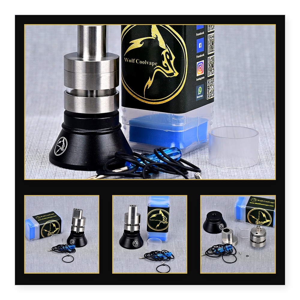 Vape Accessory - Atomizador de tanque reconstruible Wolfcoolvape Monad
