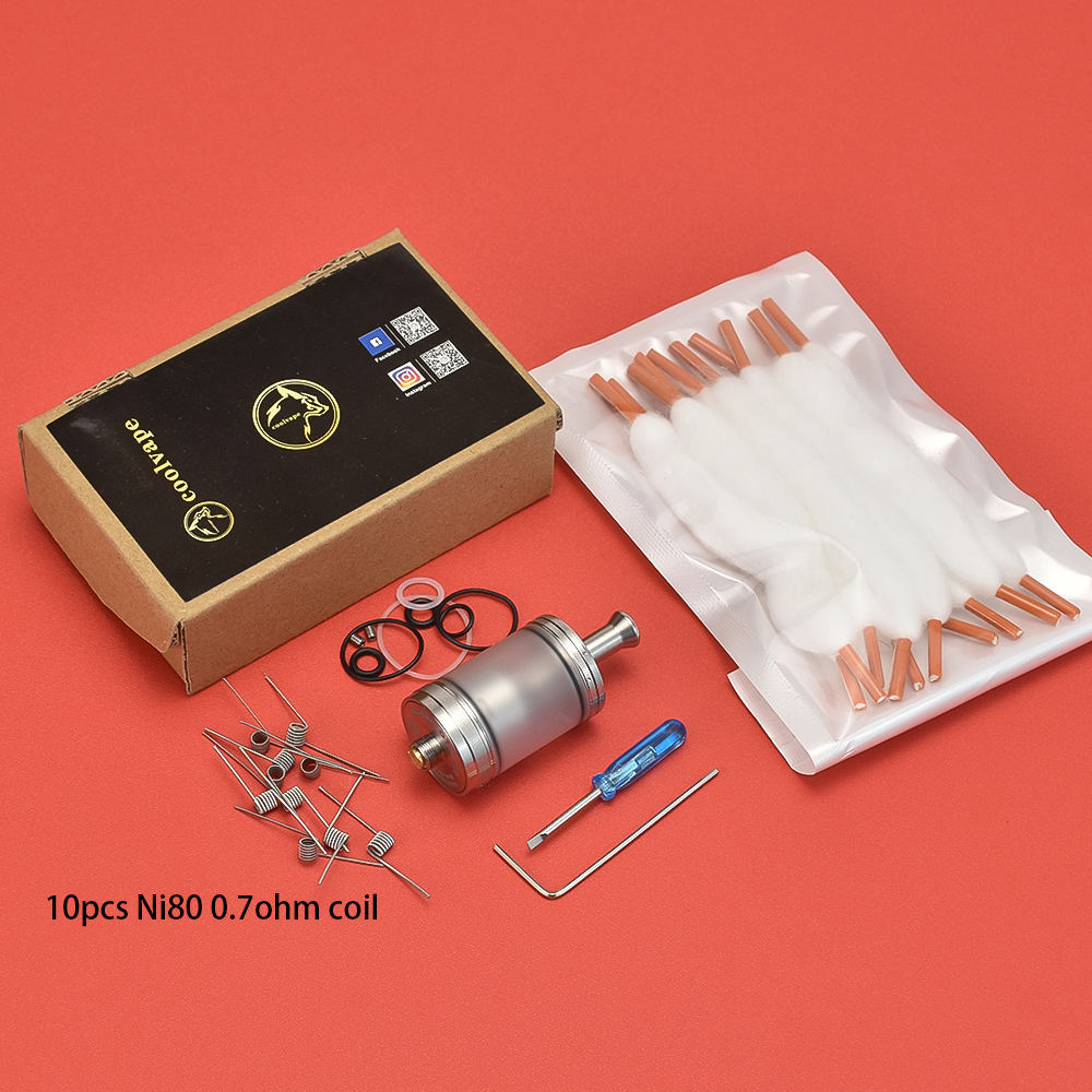 Vape Coil Replacement - Taifun-vaporizador de una sola bobina GTR