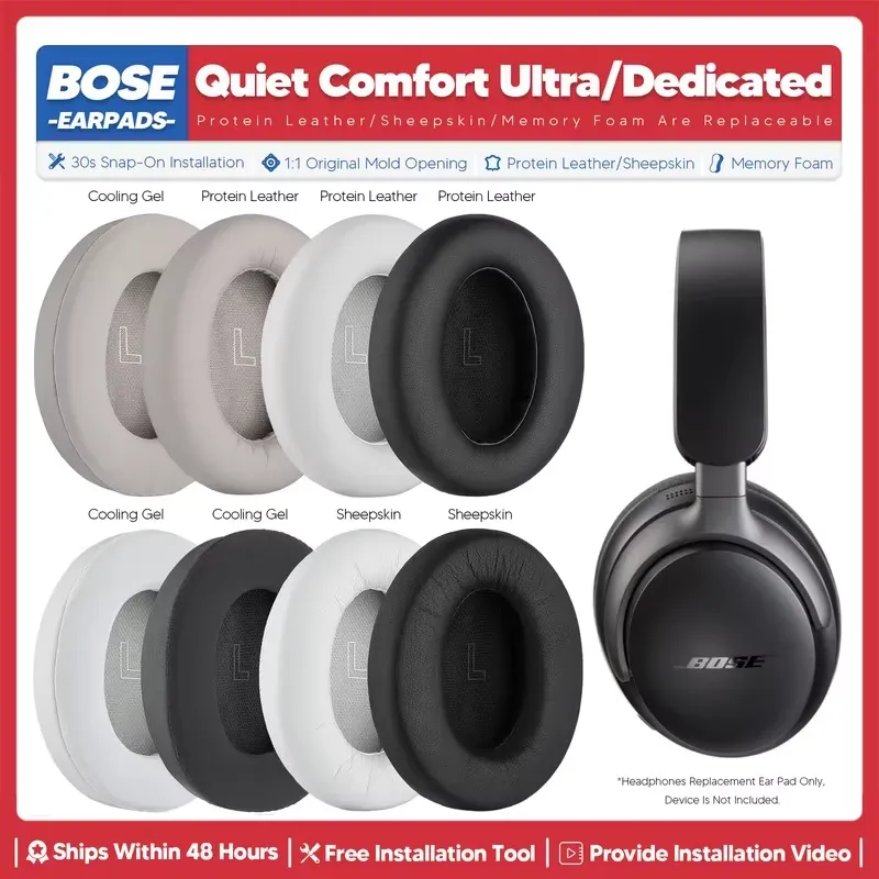 Bose Headphone Qc Ultra - Almohadillas de repuesto para los auriculares