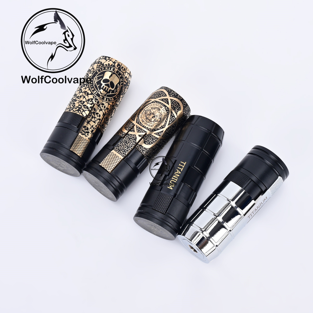Vape Battery 18650 - Wolfcoolvape MK2 Mod mecánico especial Material