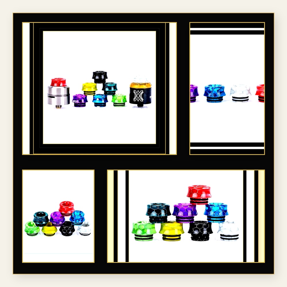 Drip Tip Resin - Juego de boquillas Wolfcool 810 –