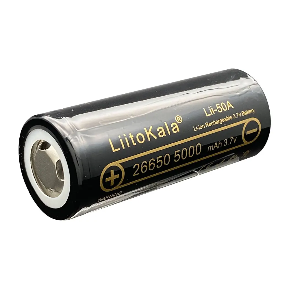 1-10PCS LiitoKala Lii-50A 2665 - Vape Battery 18650 reseña y precio