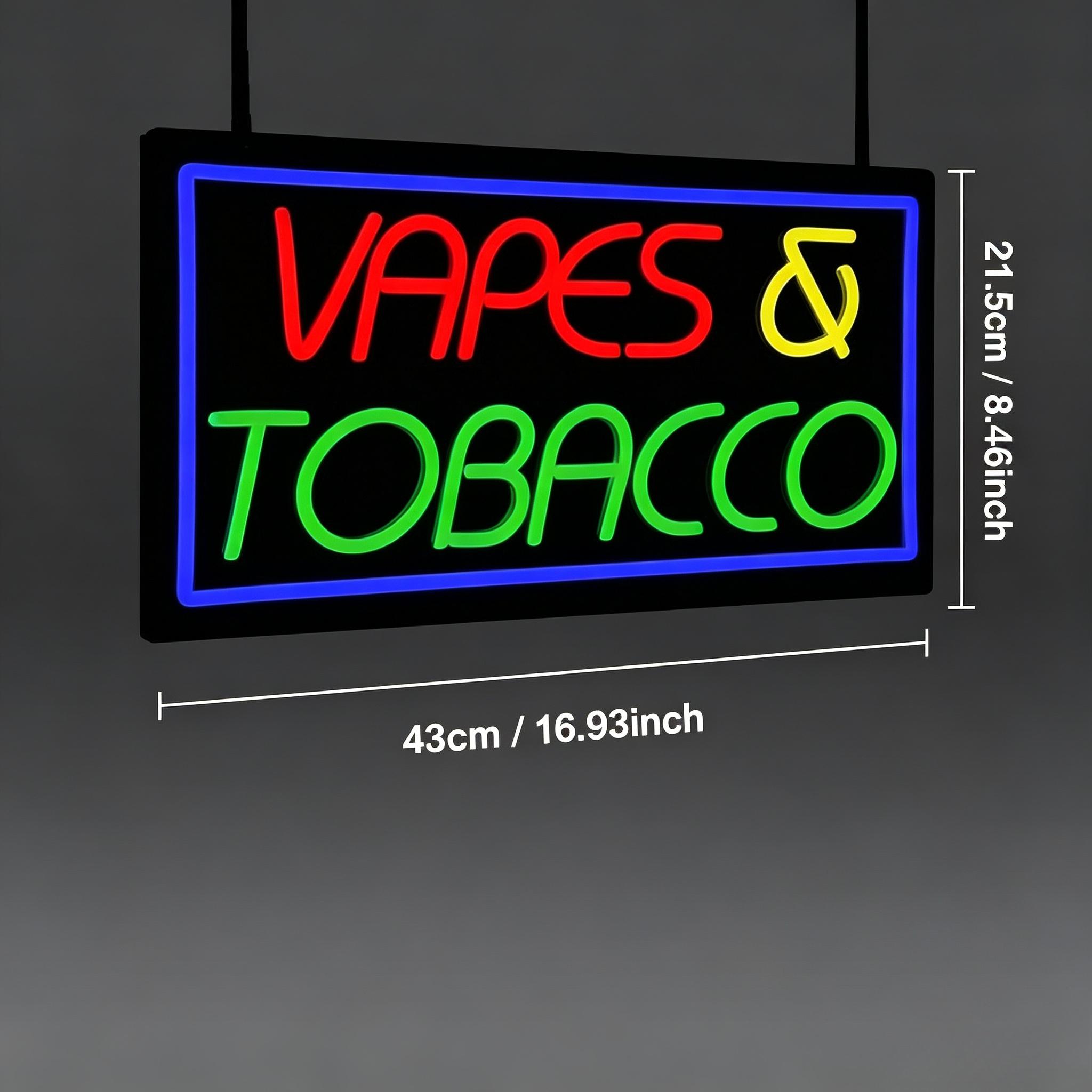 Letrero de neón con motivos de - Vaping Store reseña y precio