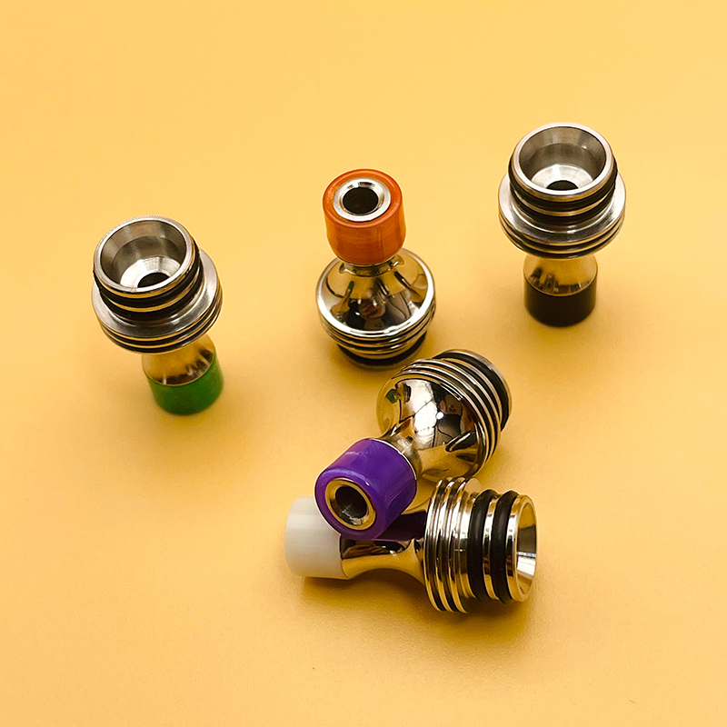 DSX 510 mtl drip tip de acero  - Drip Tip Resin reseña y precio