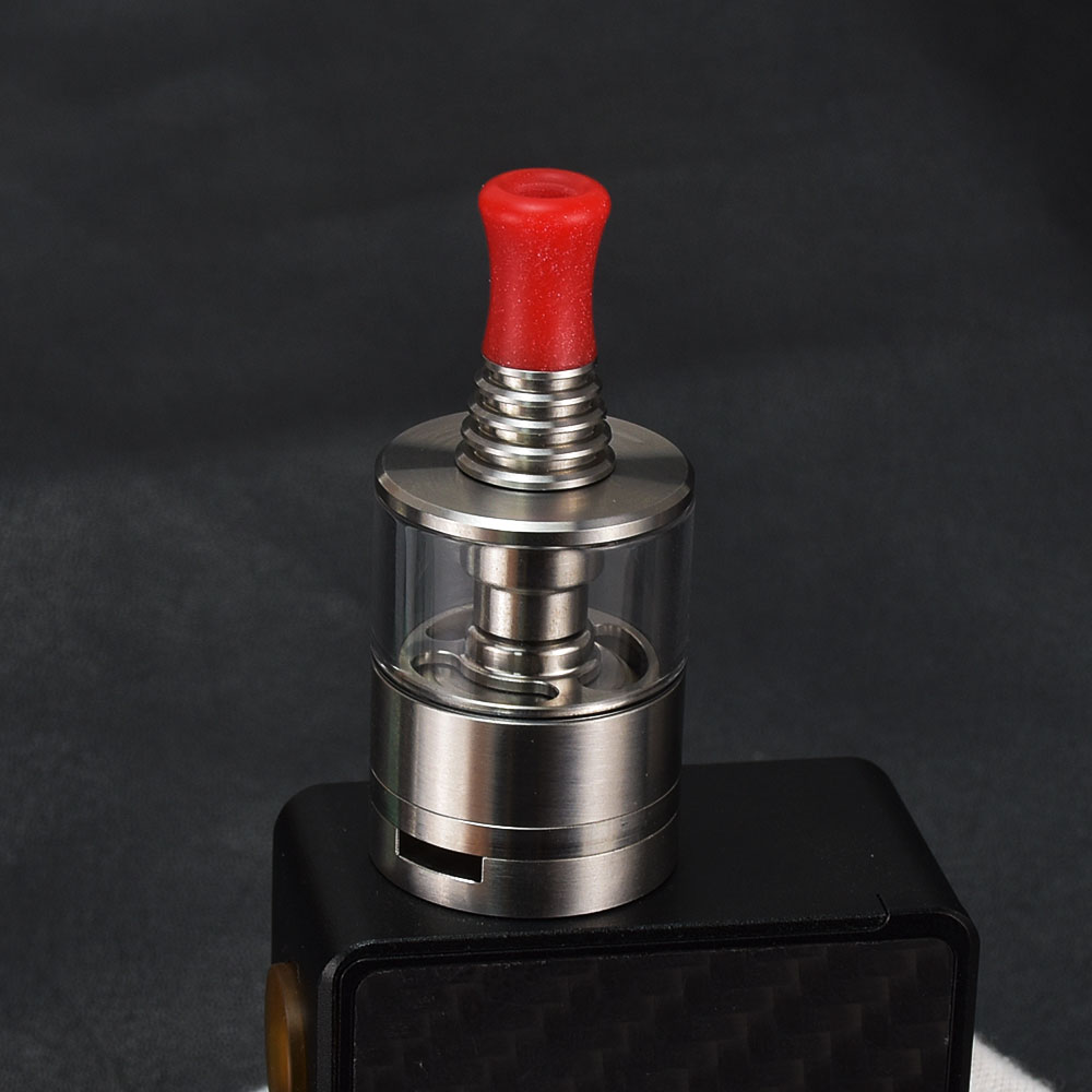 Atomizador de tanque RDA WOLFC - Drip Tip Resin reseña y precio