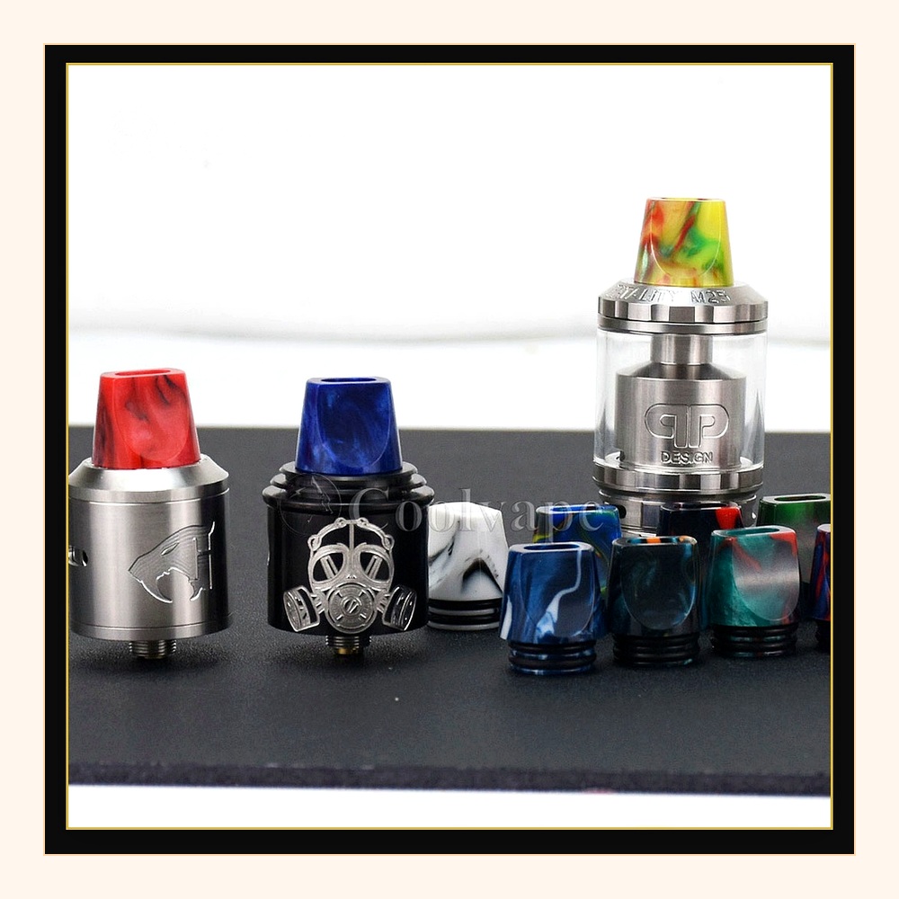Punta de vaporización 810 en r - Drip Tip Resin reseña y precio