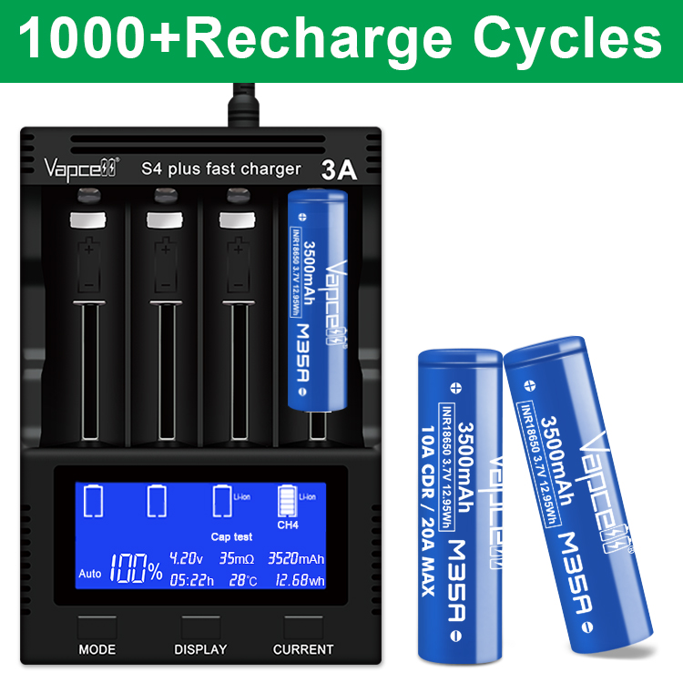 Original Vapcell M35A 18650 M3 - Vape Battery 18650 reseña y precio