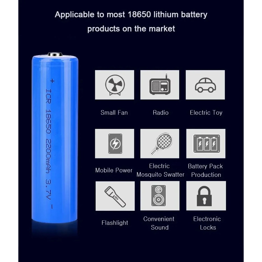 Batería de Litio Recargable 18 - Vape Battery 18650 reseña y precio