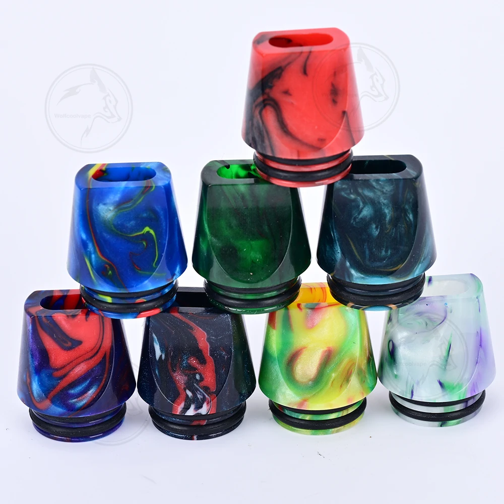Atomizador Wolfcoolvape 810, 8 - Drip Tip Resin reseña y precio
